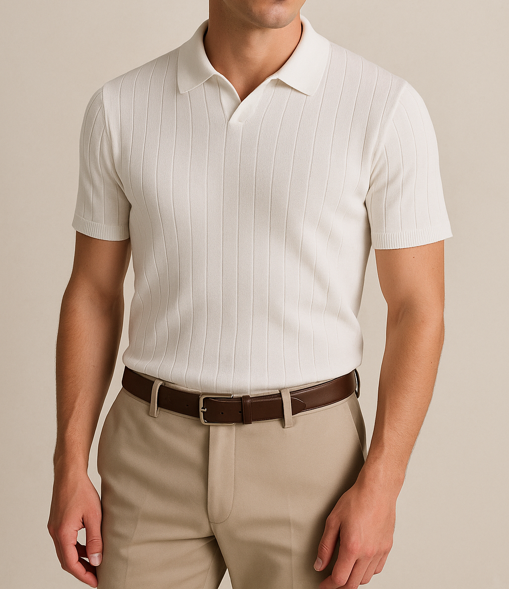 The Windsor Polo – Slim White Edition