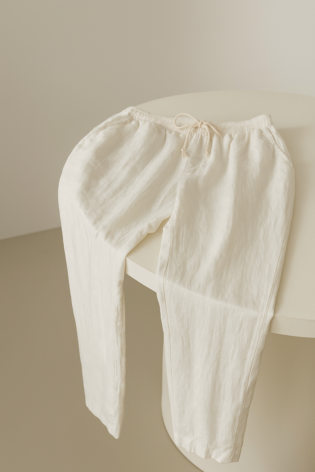 The Riviera Pant – Crisp White