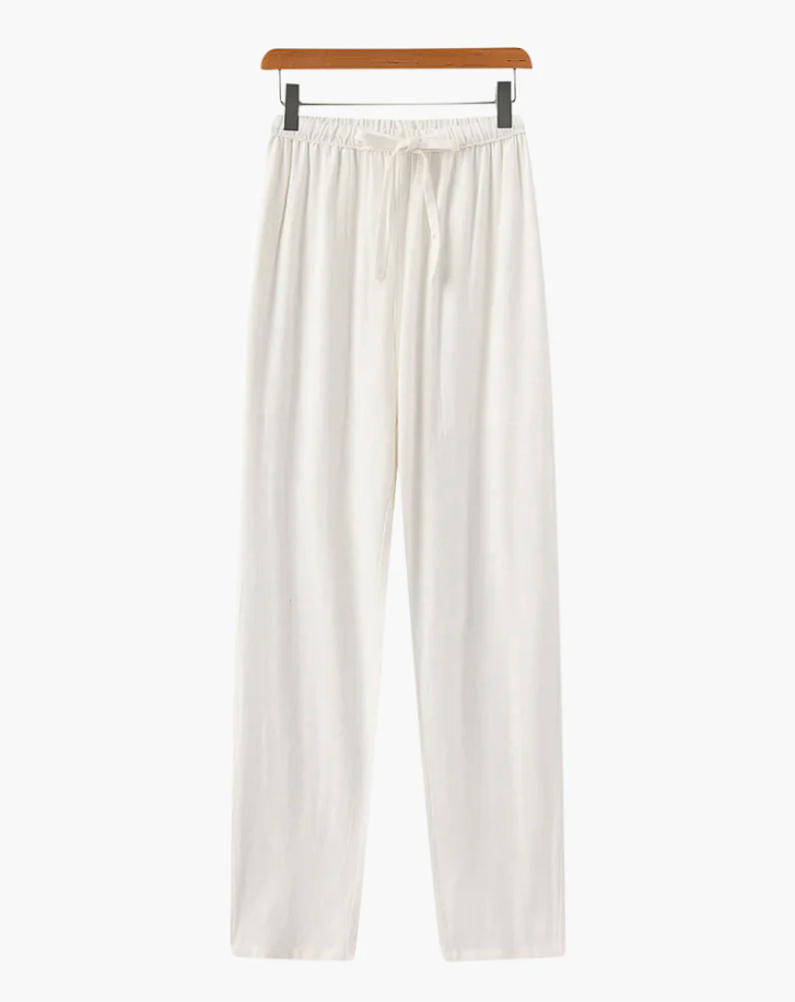The Riviera Pant – Crisp White
